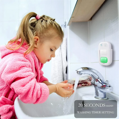 A61I Timer for Kids,Wireless Battery Powered 2 Minutes Teeth Brush Timer,20 Seconds Hand Washing Timer, Color Indicator Light