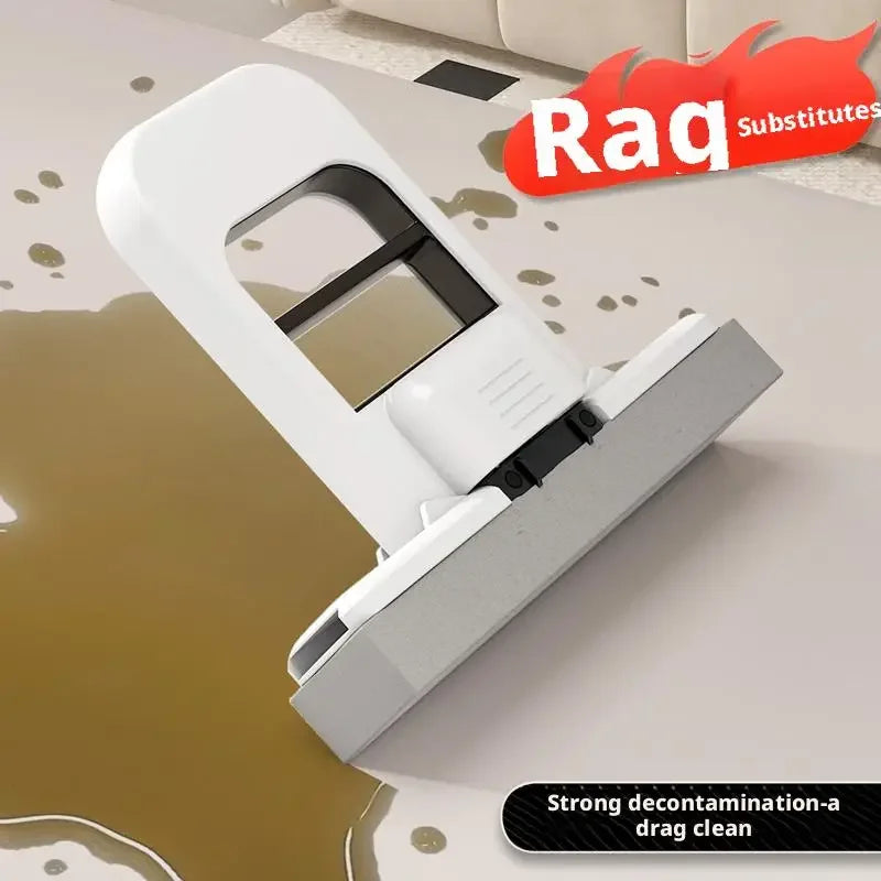 New Powerful Squeeze Mini Mop Folding Home Cleaning Mops With Sponge Self-squeezing Floor Washing Mop Desk Window Car Clean Tool