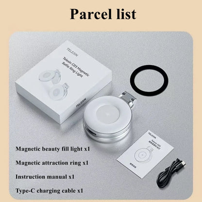 TELESIN Phone Camera Shoot Hand Grip Magnetic Smart Phone Holder Shooting Aid Remote Control Handle For Iphone Android Phone
