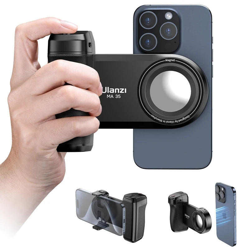 Ulanzi MA35 – Suporte MagSafe com suporte para obturador Bluetooth